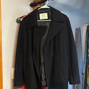 Old Navy women’s Black Peacoat
